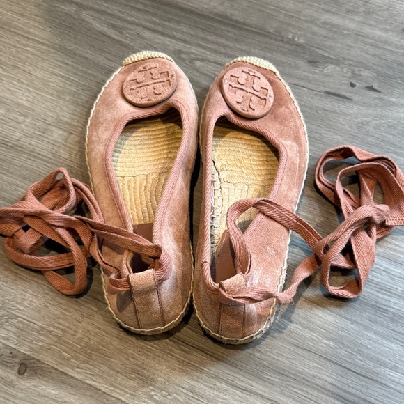 Tory Burch Blush Minni Ballet Espadrille Flats - Picture 6 of 11